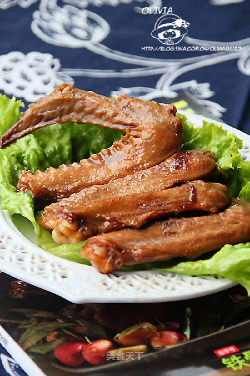 Braised Duck Wings recipe