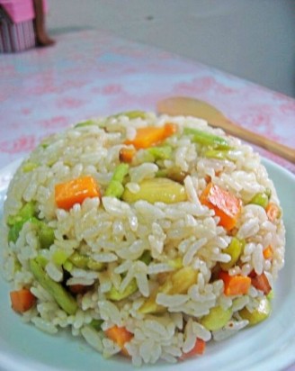 Broad Bean Fried Rice recipe