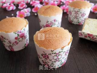 #aca烤明星大赛# Chiffon Cupcakes recipe