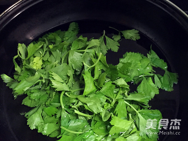 Celery Leaves recipe