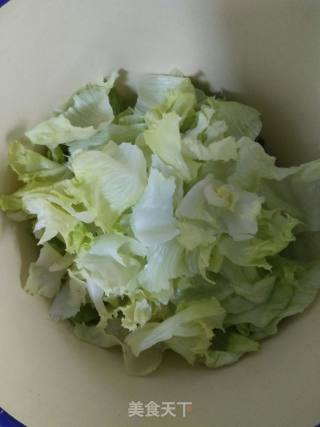 Steamed Lettuce recipe