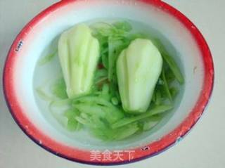 Fermented Bean Curd Warm Mixed Chayote recipe