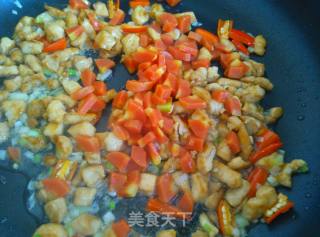 Stir-fried Chicken with Avocado and Cashew Nuts recipe