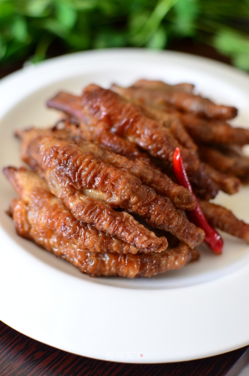 【guangdong】tiger Skin and Chicken Feet recipe