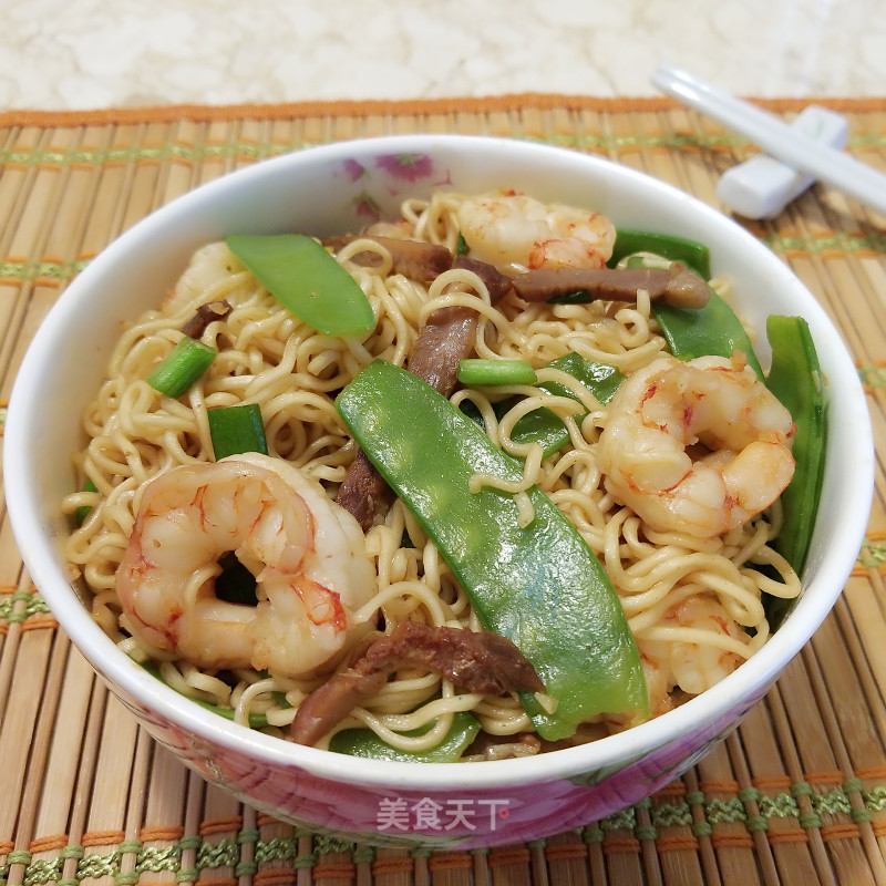 Home-cooked Fried Noodles recipe