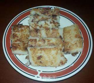 Pan-fried Carrot Cake recipe