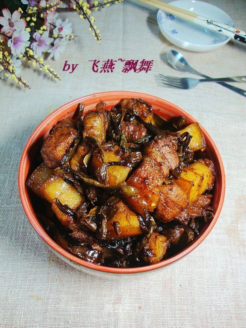 [dried Pork with Beans and Braised Pork] It’s Cool to Eat Meat! recipe