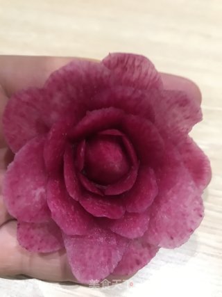 Teach You How to Carve Radish Flowers (straight Rose recipe