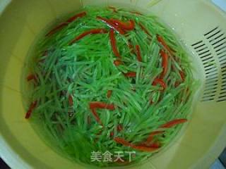 Simmered Lettuce Shreds recipe