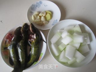 Yellow Bone Fish Stewed Winter Melon recipe