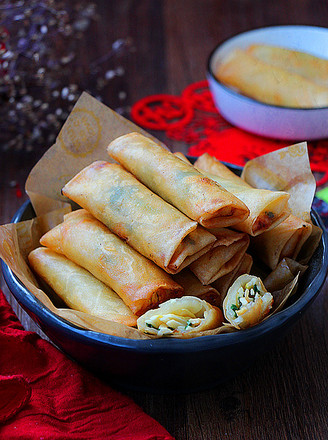 Three Silk Spring Rolls recipe