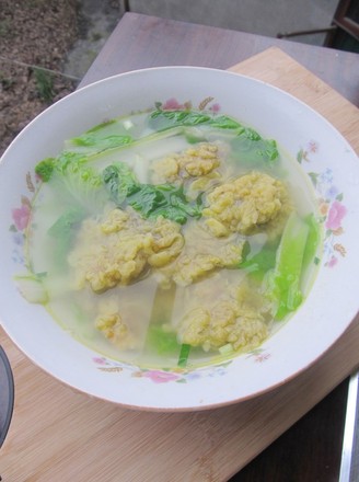 Crispy Pork Cabbage Soup recipe
