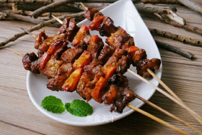 #aca烤明星大赛#cumin Skewers recipe