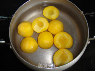 Canned Yellow Peach in Syrup recipe