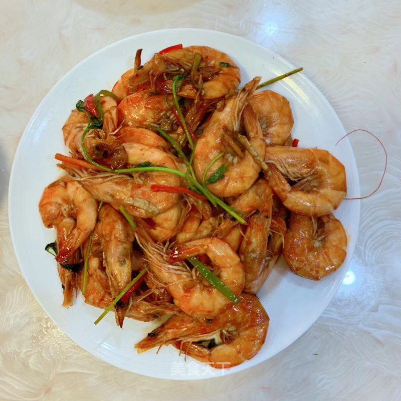 Stir-fried Kei Wai Shrimp recipe