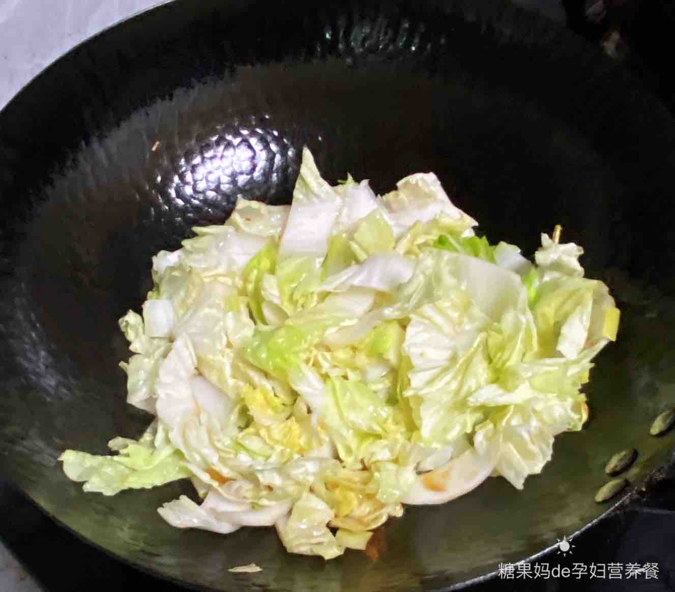 [recipe for Pregnant Women] Scrambled Eggs with Cabbage, Refreshing and Not Greasy, recipe