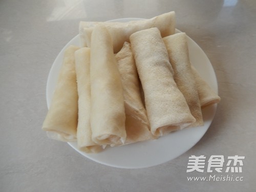 Banana Cheese Spring Rolls recipe