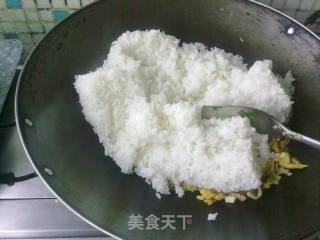 Fried Rice with Cabbage, Shrimp and Egg recipe