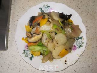 Stir-fried Yam recipe