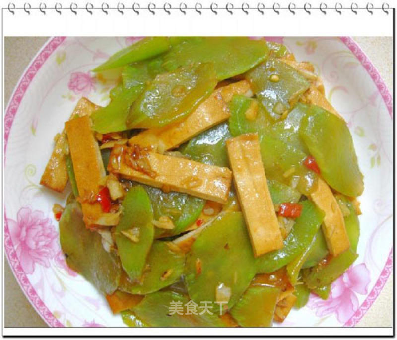 Lettuce Sautéed and Dried recipe