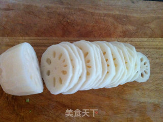 Sweet and Sour Braised Lotus Root recipe