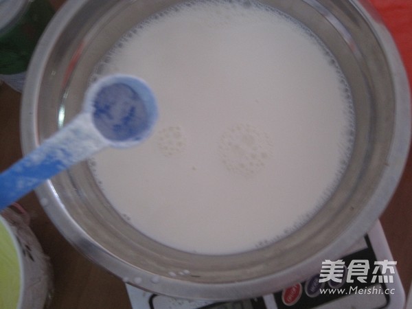 Jam Double Skin Milk recipe