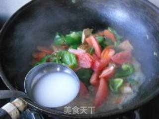 Home-style Stir-fry---[tomato Green Pepper Slices] recipe