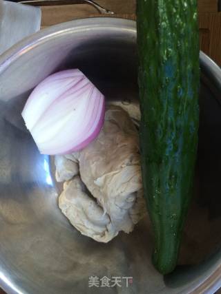 Cucumber and Onion Mix recipe