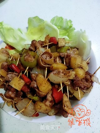 Lamb and Seasonal Vegetable Toothpick Skewers recipe