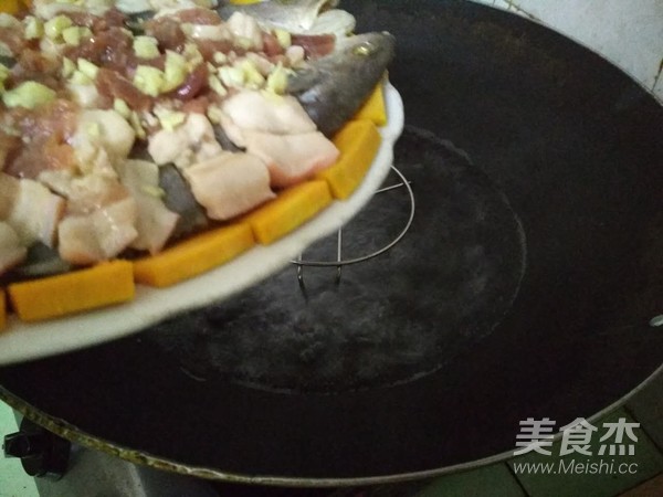 Steamed Pork Belly with Salted Fish recipe