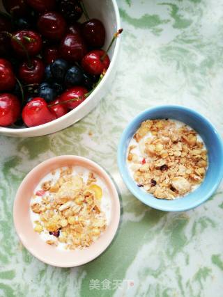 Fruit Cereal Yogurt Cup recipe