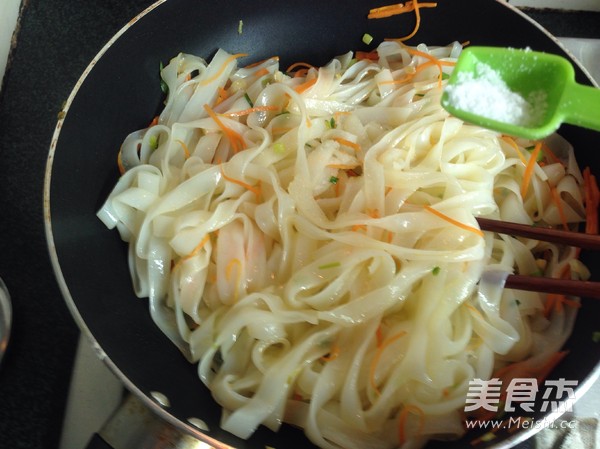 Fried Rice Noodles recipe