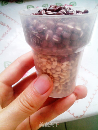 Red Bean Barley Soy Milk recipe