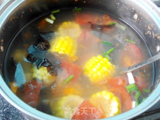 Yam Fresh Vegetable Soup recipe