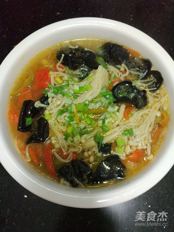 Top Soup Enoki Mushroom recipe