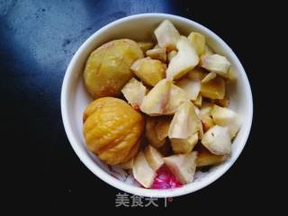 Chestnut Rice Porridge with Red Dates recipe