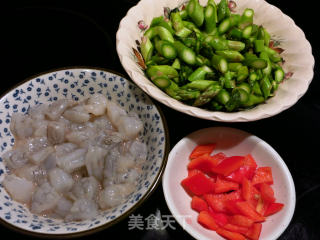 #trust之美#shrimp and Asparagus recipe