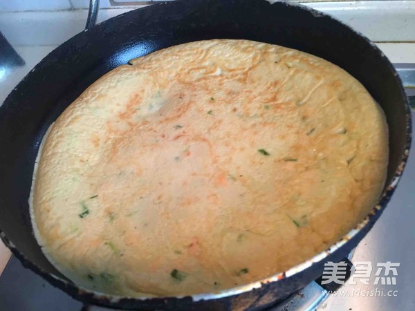 Salmon Egg Pancakes recipe