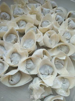 Noodle Dish Pork Wonton recipe