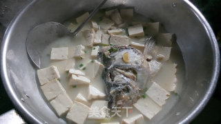 Fish Head Stewed Tofu recipe