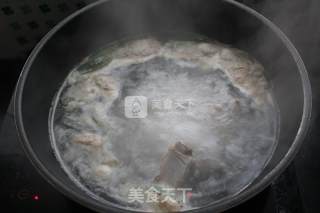 Mushroom and Yam Spare Ribs Health Soup recipe