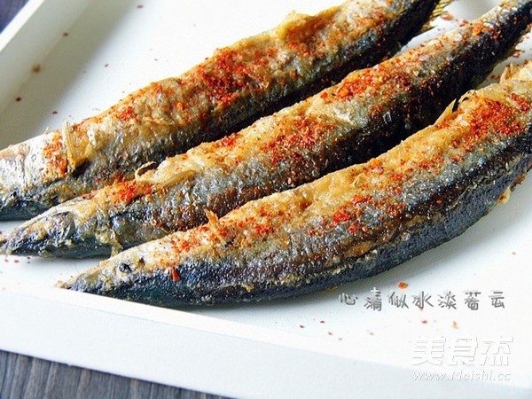 Pan-fried Spicy Saury recipe