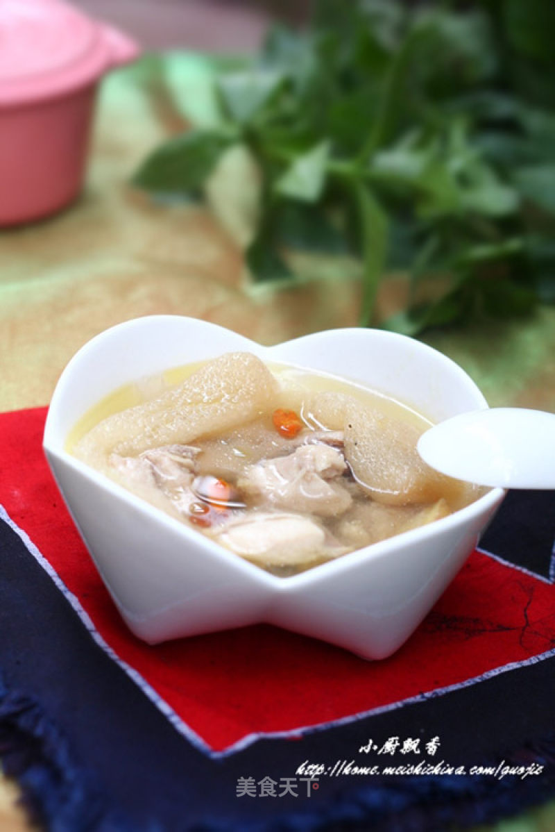 [stewed Chicken Soup with Bamboo Fungus] A Bowl of Cleansing for The Soul recipe