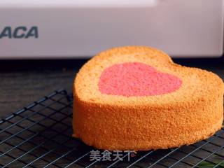 Chiffon Heart Cake recipe