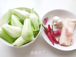 Stir-fried Vegetable Stem recipe