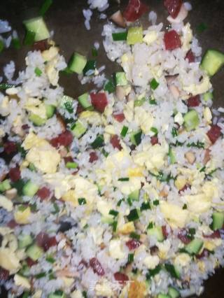 Assorted Egg Fried Rice recipe