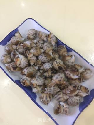 Boiled Flower Snail recipe