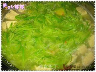 Green Radish Stewed Frozen Tofu recipe