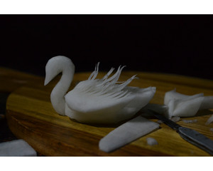 Creative Plate Decoration [white Swan] recipe