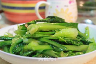 Stir-fried Lettuce with Garlic recipe